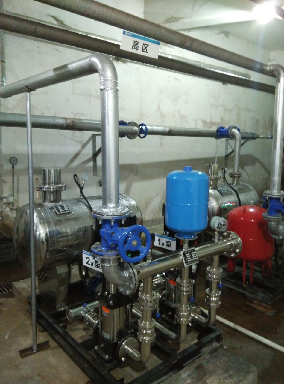 老舊小區(qū)二次供水設備改造 帶來嶄新用水環(huán)境